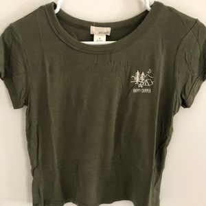 Cropped t-shirt